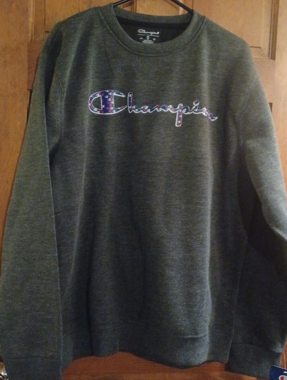 Champion XL grey gray sweatshirt nwt new with tag